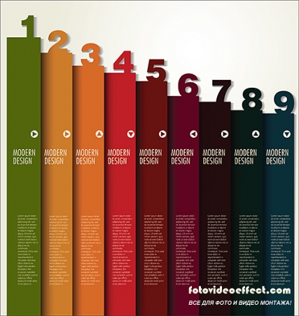    | Infographics - Modern Design template 3, 