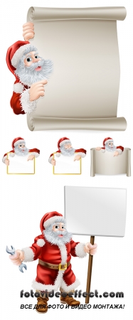 Stock: Santa Christmas Poster