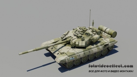 T-90A 3d model