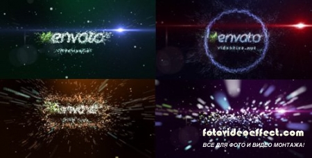 Transformation of particles - Project for After Effects (Videohive)