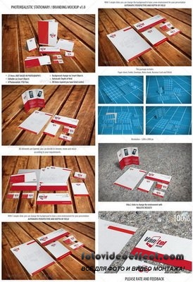 GraphicRiver - Stationary - Branding Mockup vol 1.0 - 6682349