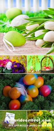 Stock Photo: Easter still life