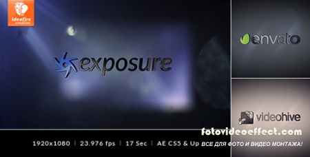 Exposure - Logo Intro - Project for After Effects (Videohive)