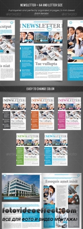 Newsletter vol. 3  Indesign Template