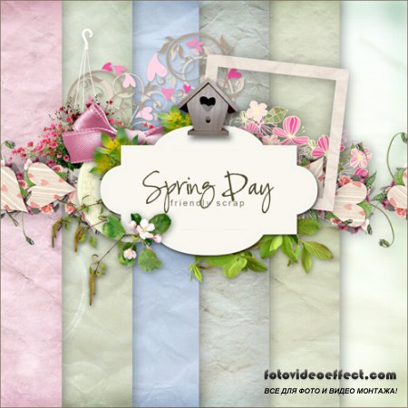 Scrap-set - Spring Day #2