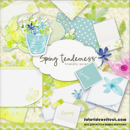 Scrap-kit - Spring Tenderness