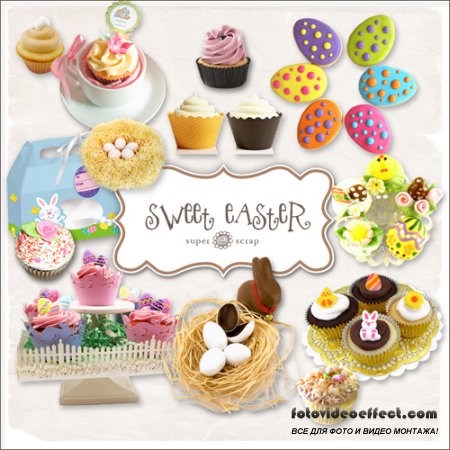 Scrap-kit - Sweet Easter