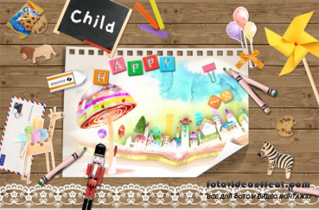 Bookmark Desktop - lovely children's world