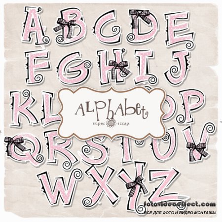 Scrap-kit - Holidays Baby Alphabet