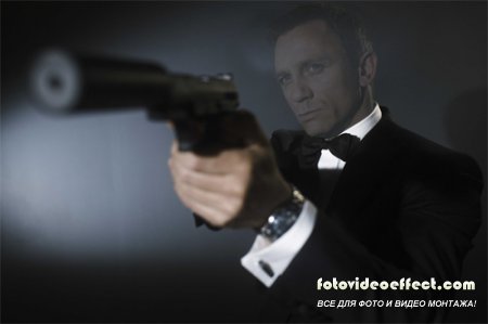 Man's template - the agent 007