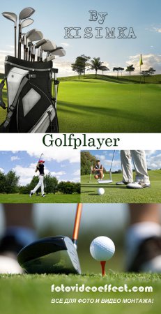 Stock Photo: Golfplayer